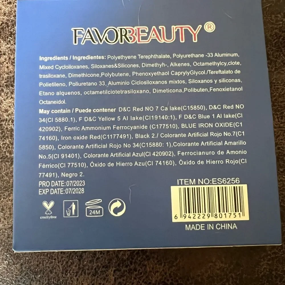 Favor Beauty Eye Palette Snow White